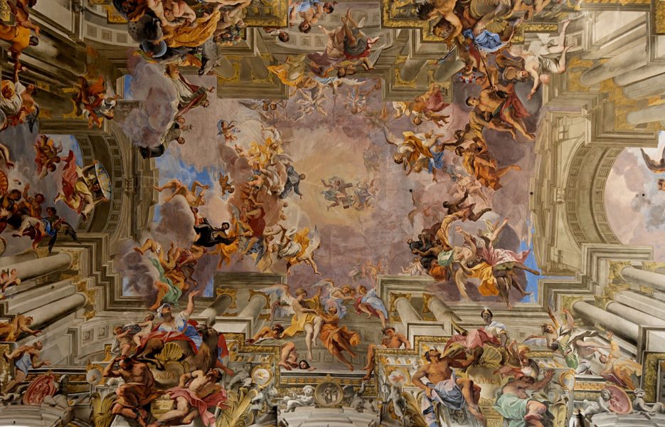 Andrea-Pozzo-Saint-Ignatius-Church-ceiling